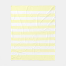 Zacht Geel Pastel & Witte Lijnen Patroon