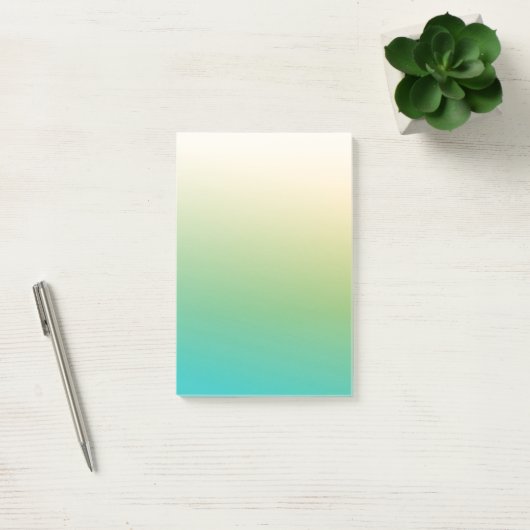 Zacht geelachtig groen post-it® notes (Kantoor)