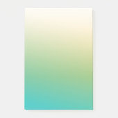Zacht geelachtig groen post-it® notes (Voorkant)