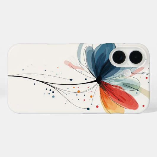 zacht gefluister Case-Mate iPhone case (Achterkant (horizontaal))