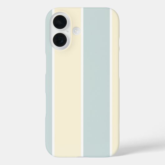 Zacht gekleurd verticaal streeppatroonontwerp Case-Mate iPhone case (Achterkant)