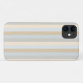 Zacht gekleurde grijswaarden Verticale stripes Dec Case-Mate iPhone Case (Achterkant (horizontaal))