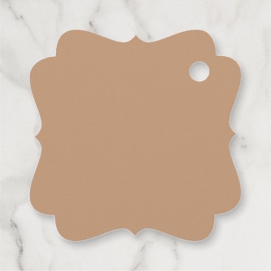 Zacht gekleurde Rozen bruiloft Bedankjes Labels (Achterkant)