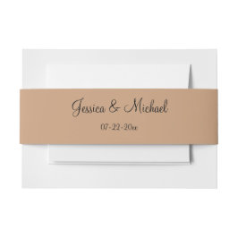 Zacht gekleurde Rozen bruiloft Uitnodigingen Wikkel