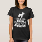Zacht gekleurde wielrenner Puppies eigenaar liefde T-shirt (Voorkant)