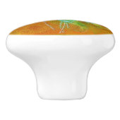 Zacht geschilde zonnebloemen keramische knop (Zijkant)