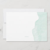 Zacht Gesproken Bloemig Kaart (Achterkant)