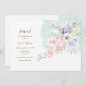 Zacht Gesproken Bloemig Kaart (Voorkant / Achterkant)