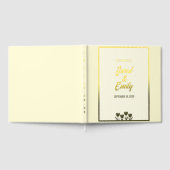 Zacht Gouden Folie Trouwen Gastboek Gastenboek (Volledig)