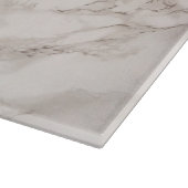 Zacht grijs marmerontwerp snijplank (Hoek)