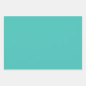 Zacht Groen, Blauwgroen, Blauw, Geel & Wit Plaid Inpakpapier Vel (Voorkant 2)