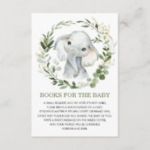 Zacht groen gouden olifant boeken voor Baby Librar