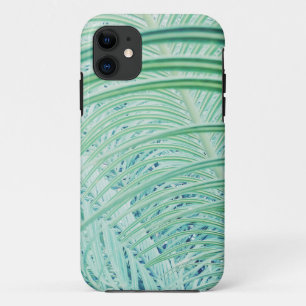 Zacht groen Plant Palm Leaf Case-Mate iPhone Case
