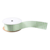 Zacht groen poka Dots Ribbon Satijnen Lint (Spoel)