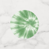 Zacht Groen Stropdas-Dye Tafel Confetti (Kleine voorkant)