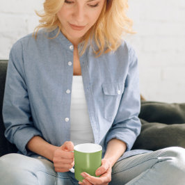 Zacht groene koffie Mok