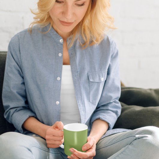 Zacht groene koffie Mok