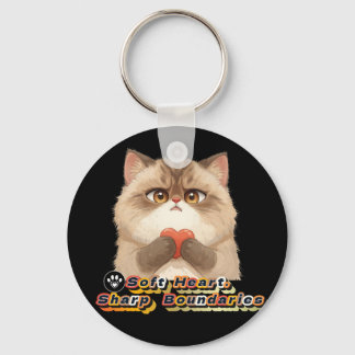 zacht hart sleutelhanger