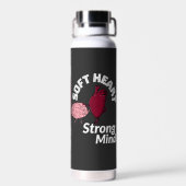 Zacht hart sterke geest waterfles (Achterkant)