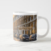 Zacht Herfsten van de Winter Snow Coffee Mok (Rechts)