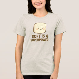 Zacht is een superkracht Tri-Blend shirt