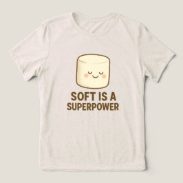Zacht is een superkracht Tri-Blend shirt