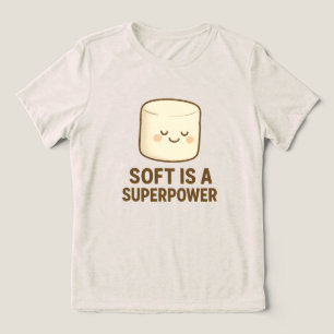 Zacht is een superkracht Tri-Blend shirt