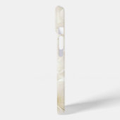 Zacht Ivoor Bloemen Abstract Case-Mate iPhone Case (Achterkant / Links)