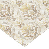 Zacht Ivoor Damask Table Runner bruiloft of evenem Lange Tafelloper (Hoek)
