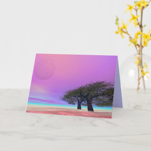 ZACHT KAART (Gele Bloem)