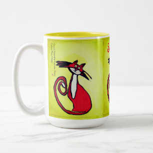 Zacht Kat - Mok van 15 oz