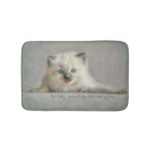 Zacht kat, ragdolbadmat badmat (Voorkant)