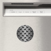 Zacht Kat Silhouet Patroon Magneet (Insitu (Vaatwasser))