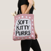 Zacht Kat Spint Canvas tas (Dichtbij)