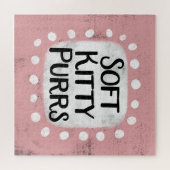 Zacht Kat Spint puzzel (Horizontaal)