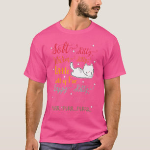 Zacht Katje Warm Katje Klein Bal Van Vacht Slaap K T-shirt