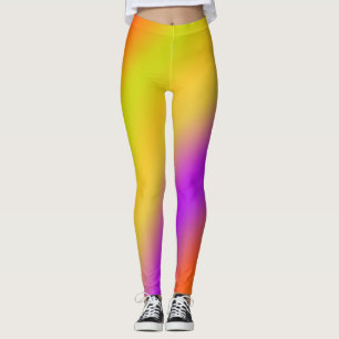 Zacht kleurenmengsel 171116(01) leggings