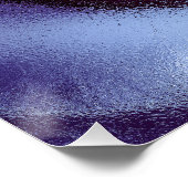 Zacht lavendelglas Roos Perfect Poster (Hoek)