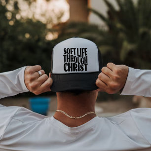 Zacht leven door Christus Trucker Pet