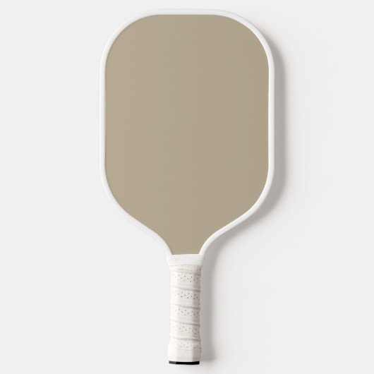 Zacht licht beige achtergrond - Wedding Design Pickleball Paddle (Achterkant)