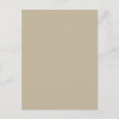 Zacht licht beige achtergrond - Wedding Design Uitnodiging Briefkaart (Voorkant)