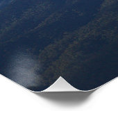 Zacht licht boven Mount Bogong Perfect Poster (Hoek)