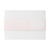 Zacht licht roze tinten dromerig romantisch bruilo uitnodigingen wikkel (Achterkant Voorbeeld)