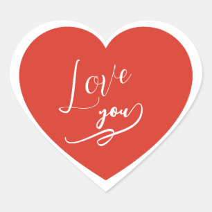 Zacht Liefde Hart Sticker