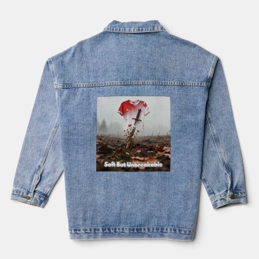 Zacht Maar Onbreekbaar Denim Jacket (Achterkant)