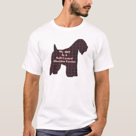 Zacht met coating beklede taperivetten t-shirt