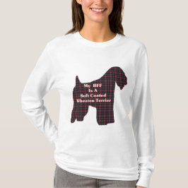 Zacht met coating beklede taperivetten t-shirt