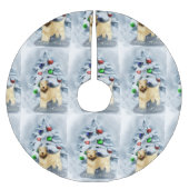 Zacht met wieltjes kerstmis kerstboom rok (Voorkant)