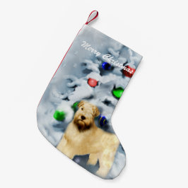 Zacht met wieltjes kerstmis kleine kerstsok