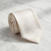 Zacht Milde Beige Stropdas